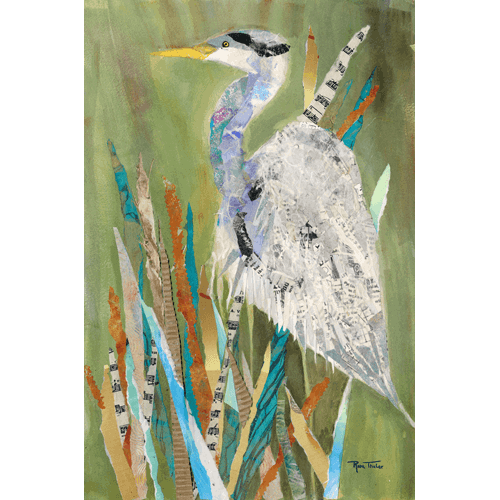 Heron II by Ocean City Artist Rina Thaler